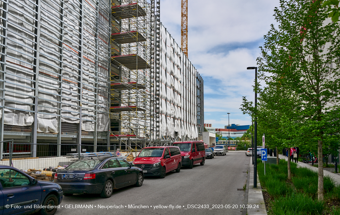 20.05.2023 - REVO Boardinghaus und Hochgarage in Neuperlach